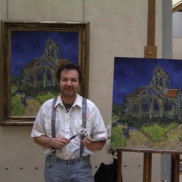 Van Gogh : l'église d'Auvers sur Oise